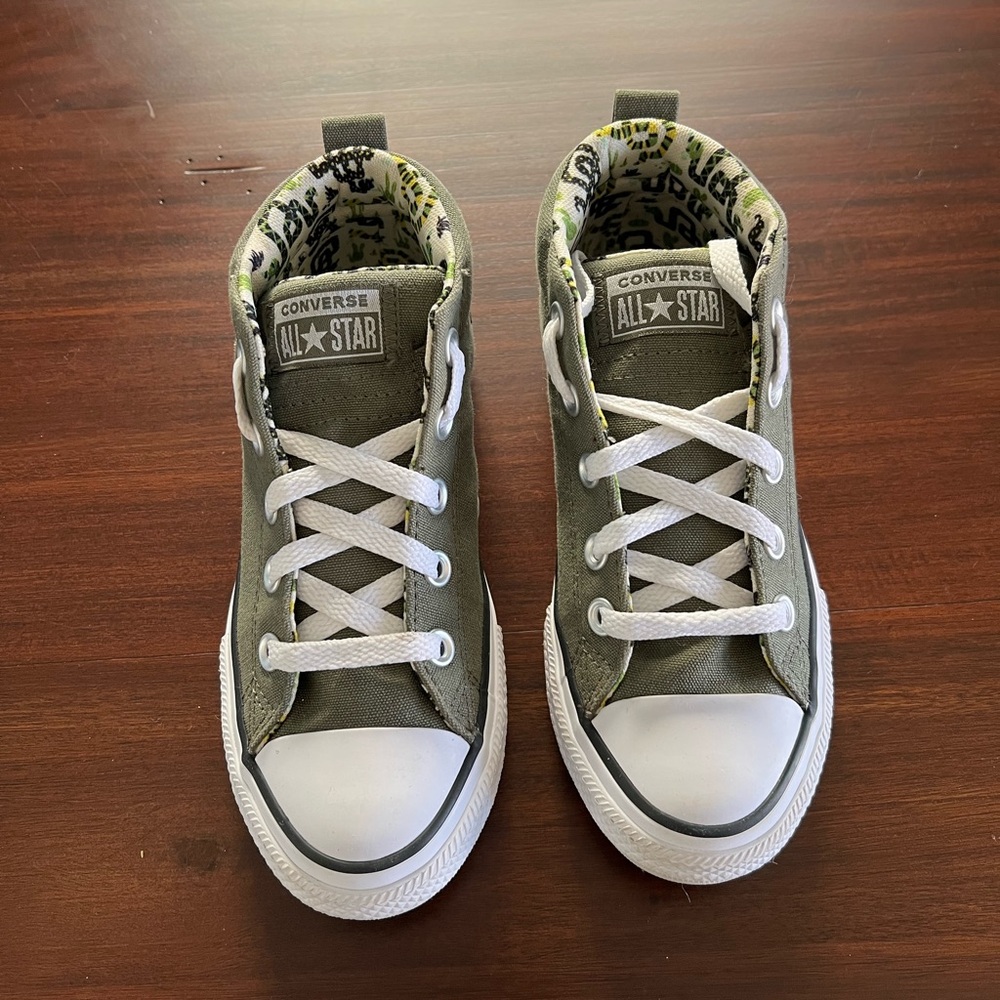 Converse Kids' Green High-Top Sneakers